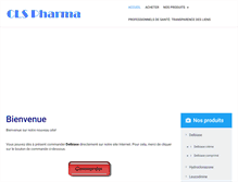 Tablet Screenshot of clspharma.fr